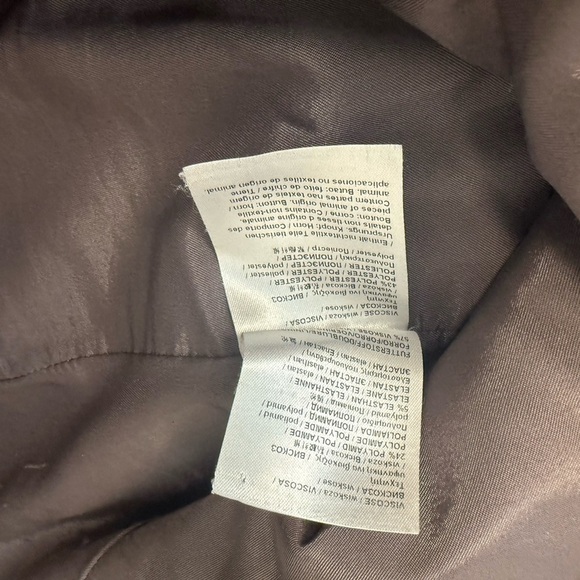 Luisa CERANO sz. 8 NWOT Women's cotton classic Navy Blazer - Picture 10 of 15